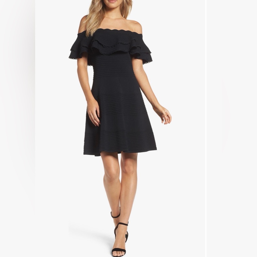 Eliza J Off the Shoulder Dress